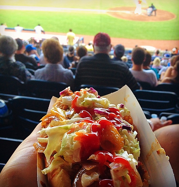 Durham Bulls Game with Kids